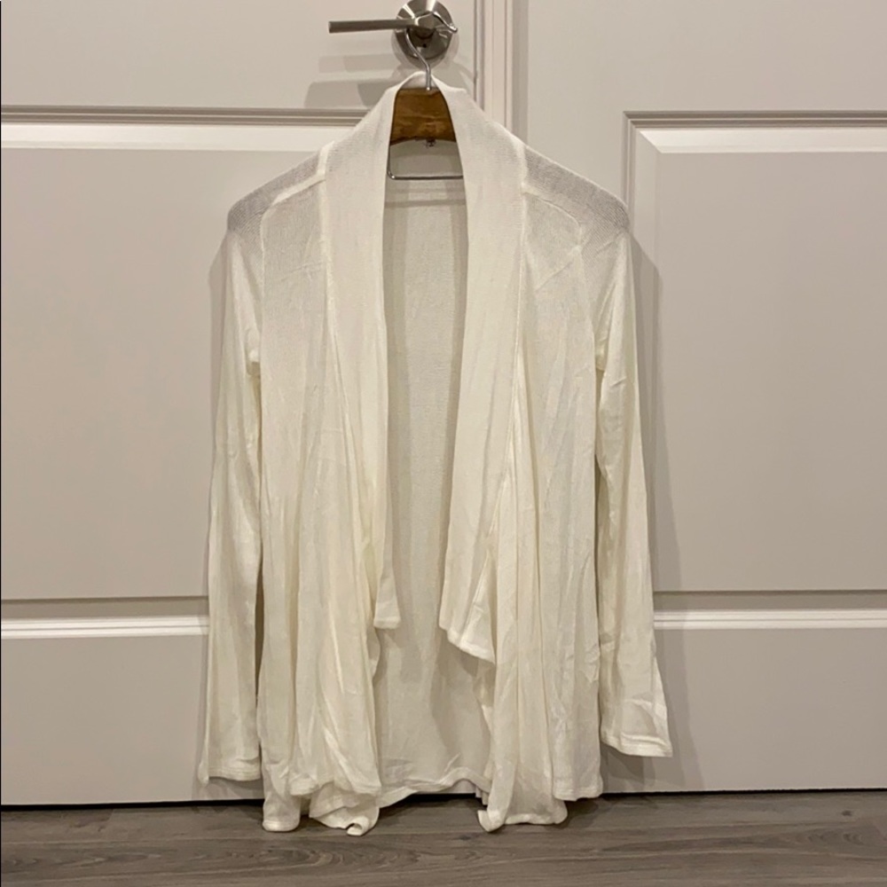 Splendid white cardigan size S made in USA